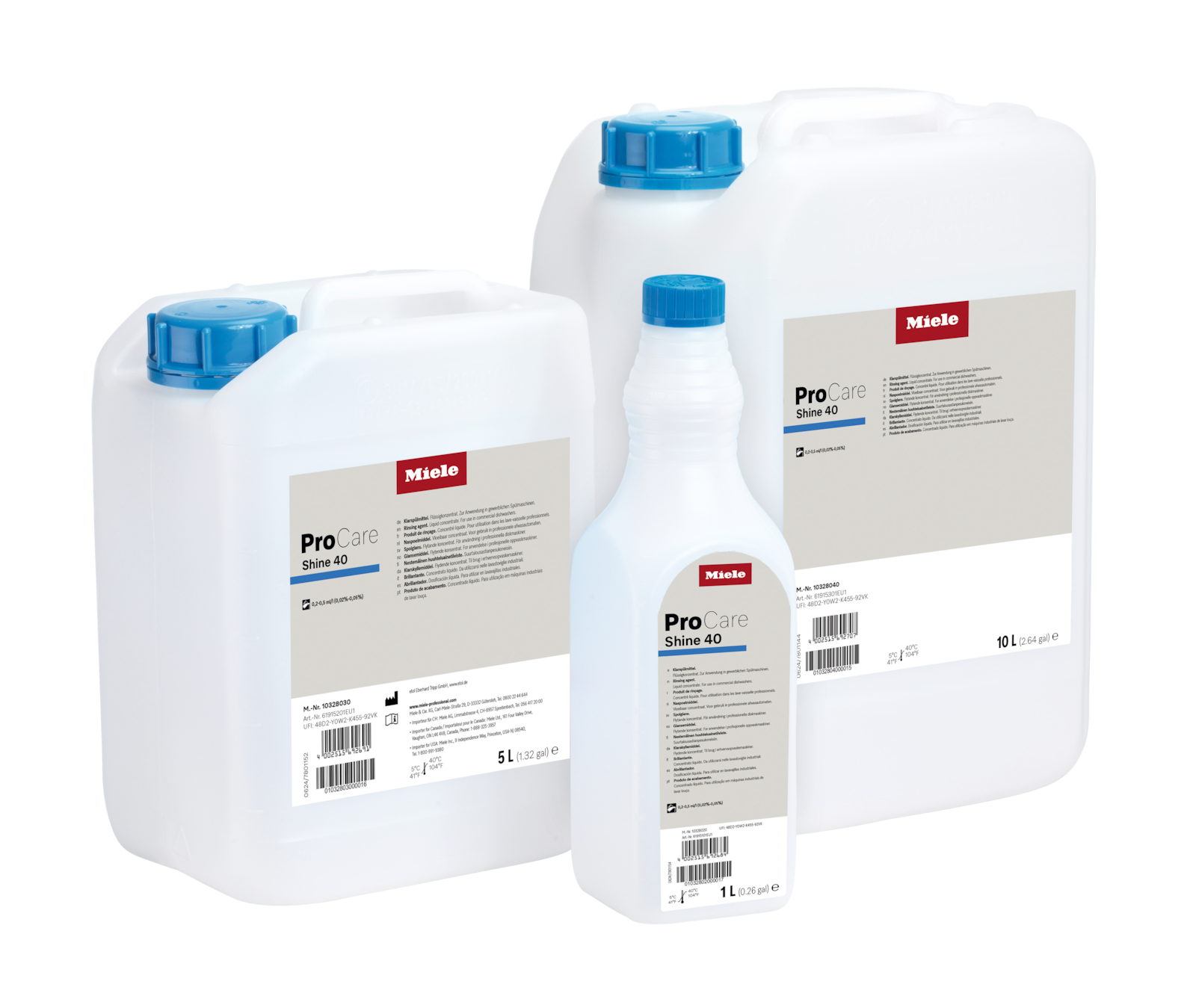 Verbrauchsgüter Professional - ProCare Shine 40 - 10 l - 2