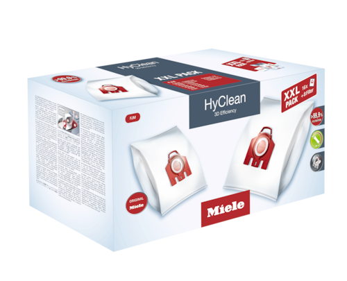 FJM XXL HyClean 3D Efficiency dustbag pack product photo