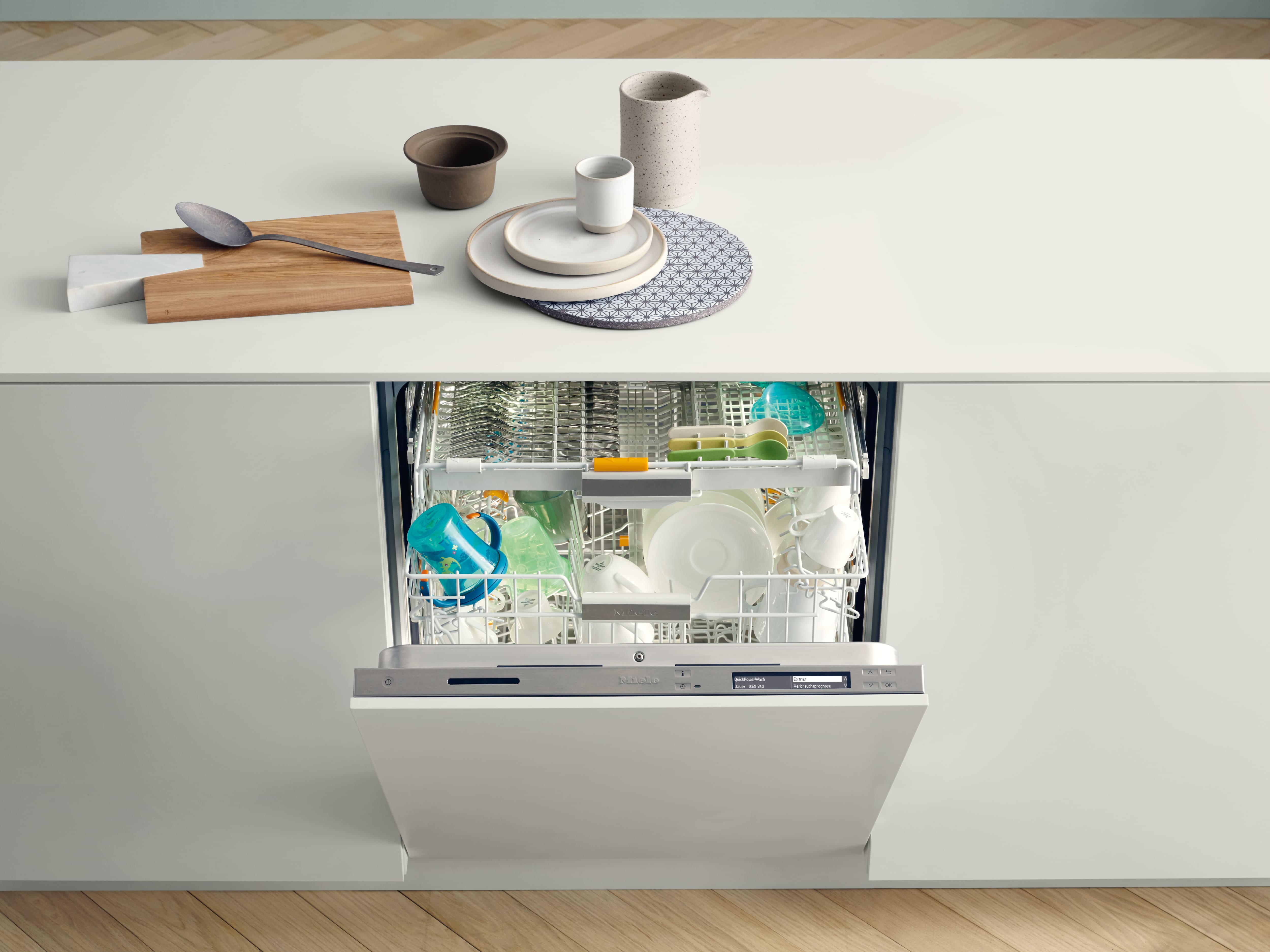 miele integrated dishwasher