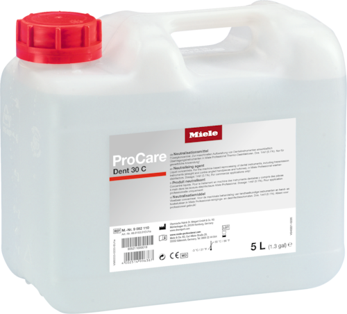 ProCare Dent 30 C - Liquid neutralizing agent, acidic, 5L product photo Front View L