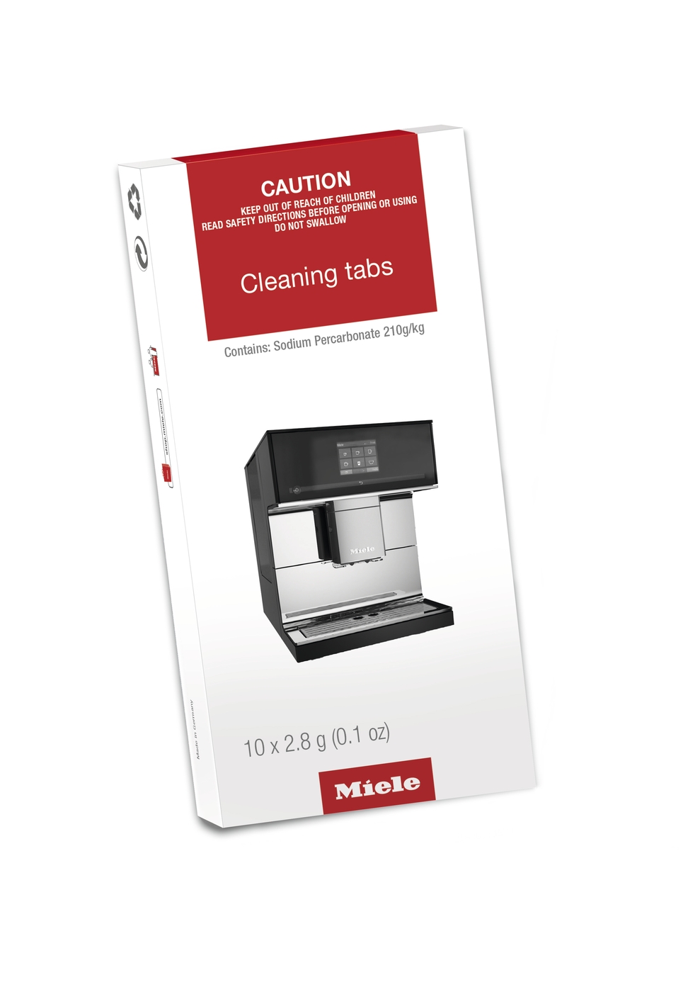 Miele GP CL CX 0102 T Cleaning tablets, 10 tabs