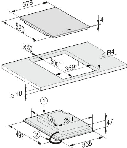 IH クッキングヒーター 2口 CS 7612 FL (送料27500込) product photo Missing translation L