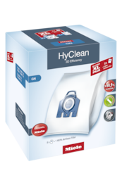 HyClean 3D Efficiency GN XL putekļu maisi + HEPA AirClean filtrs product photo