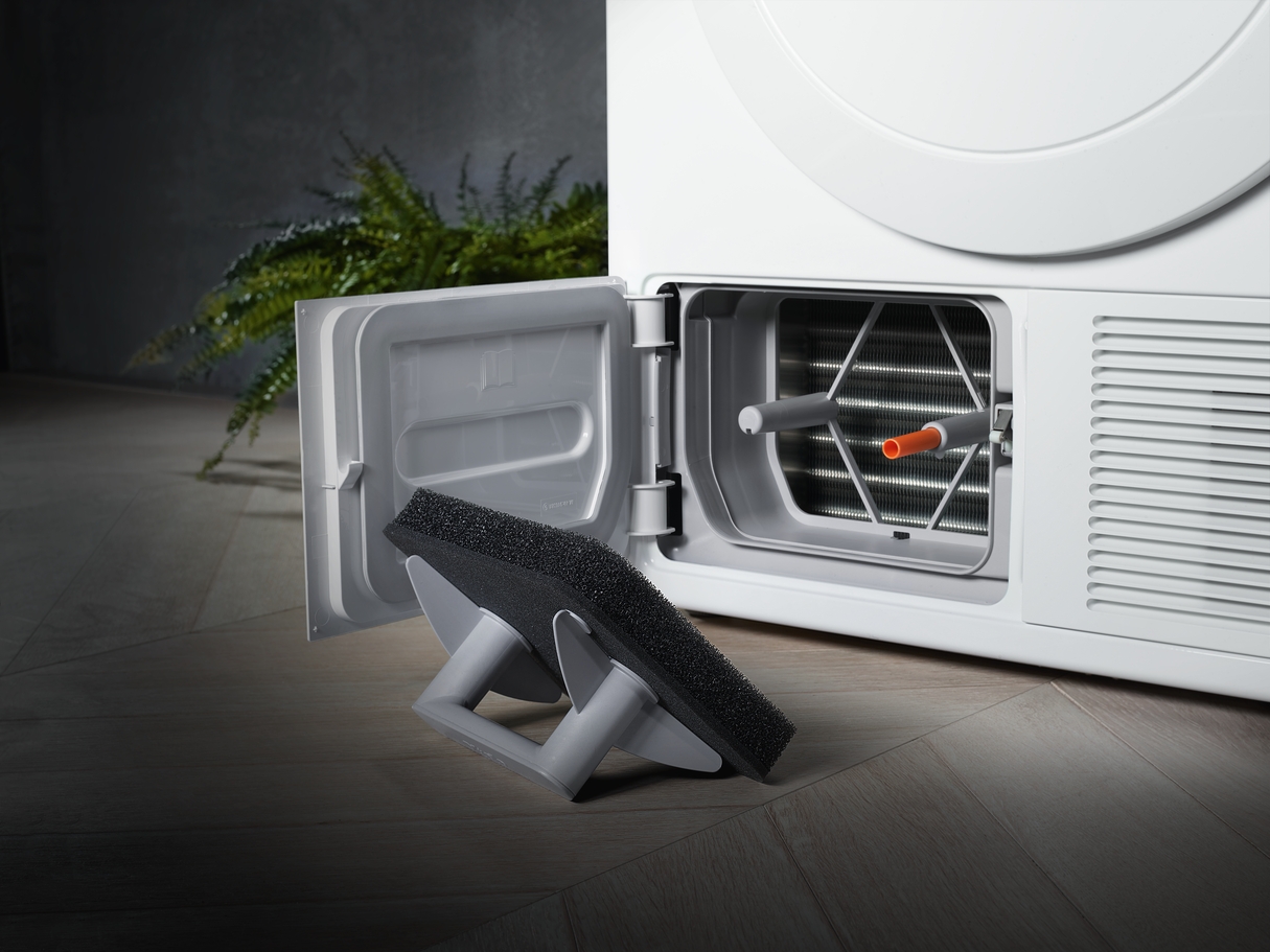 Miele Filter BG Onderdelen wassen en drogen