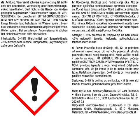 Zubehör/Verbrauchsgüter (A&C) - GP CL WG 252 P - 2 Zubehör/Verbrauchsgüter (A&C) - GP CL WG 252 P - 2