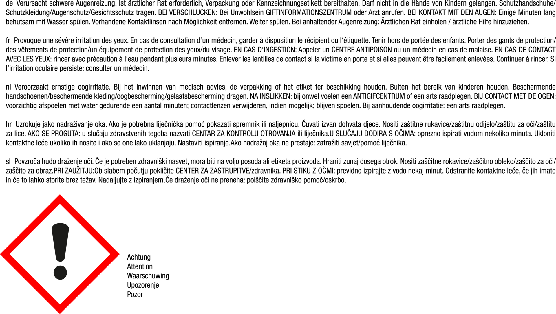 Zubehör/Verbrauchsgüter (A&C) - GS CL 1003 P - 2 Zubehör/Verbrauchsgüter (A&C) - GS CL 1003 P - 2