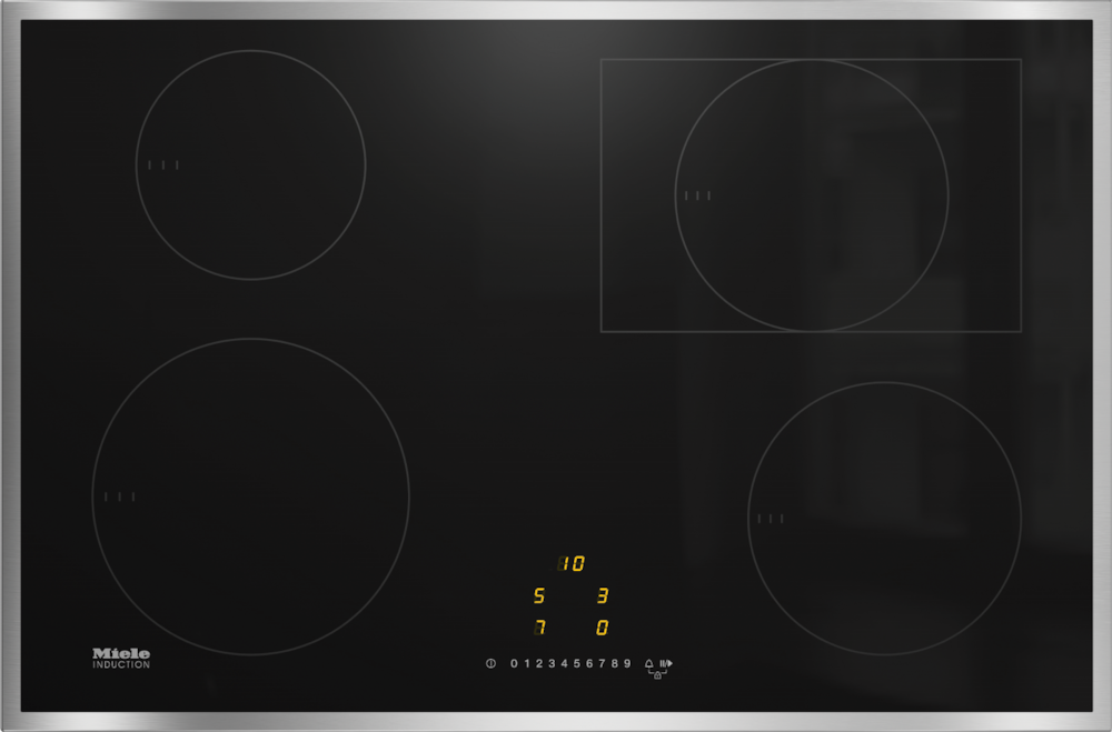 Hobs - KM 7210 FR Stainless steel - 1