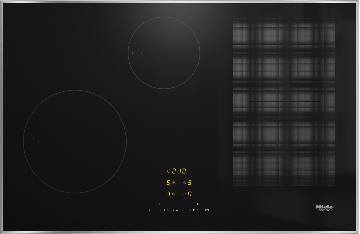 Hobs - KM 7474 FR Stainless steel - 1