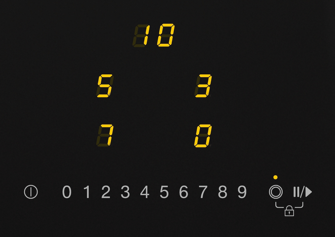 Miele KM 6522 FR Inox Taques de cuisson