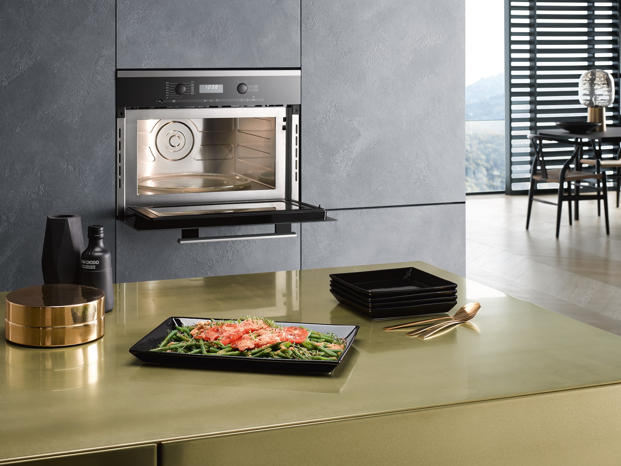 miele household microwave convection oven