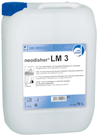 Neodisher LM3, 10 Liter Alkalisk vaskemiddel til opvaskekar og specialvaskemaskiner, 10 L produktfoto