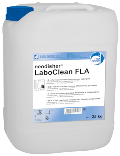 Neodisher Fla LaboClean 10 L Flydende rengøringsmiddel, 10 L produktfoto Front View L