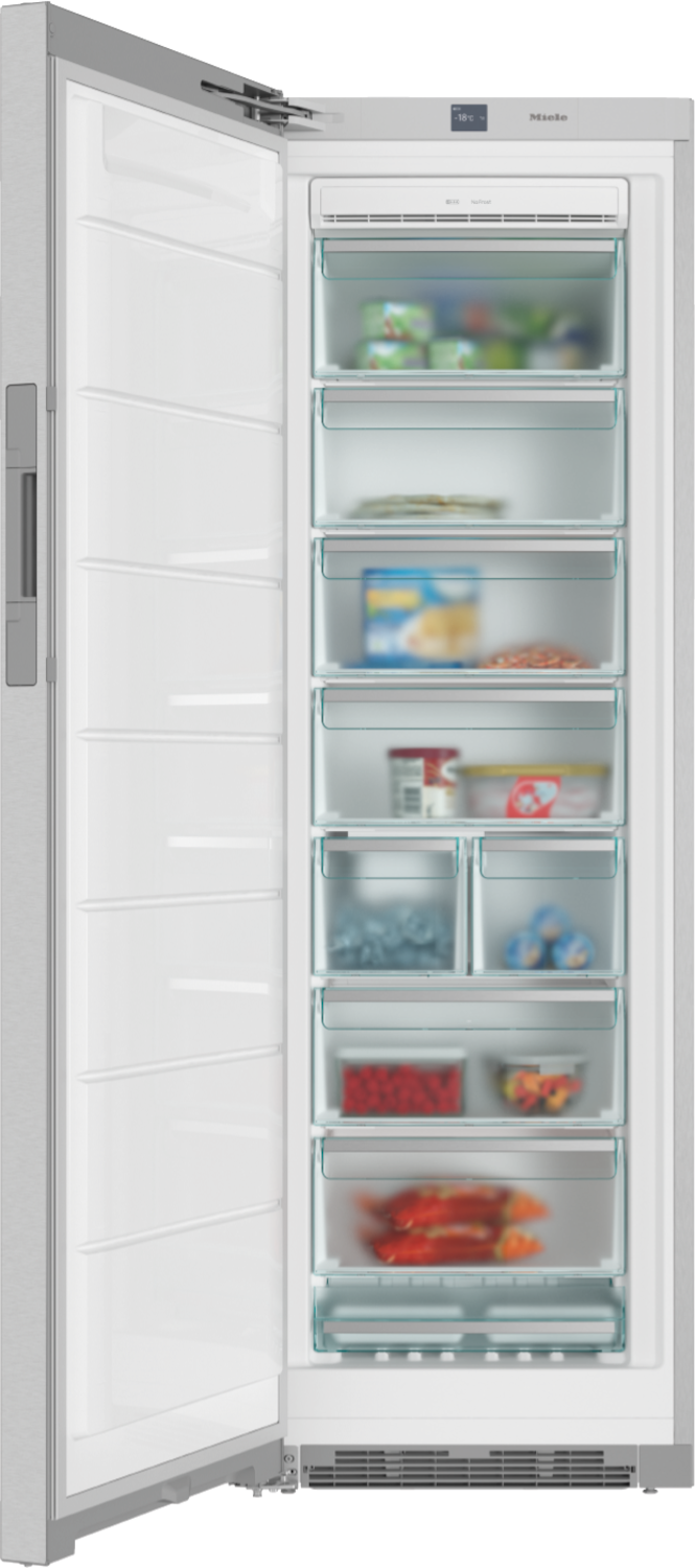 FNS 28463 E ed/cs Freestanding freezer product photo Front View2 ZOOM