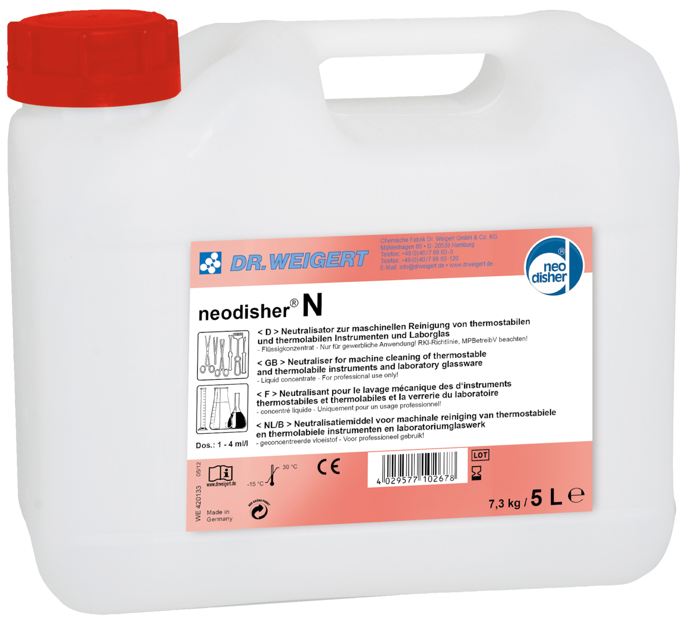 Miele Neodisher N 5 Liter neodisher®