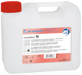 Neodisher N à 5 Liter Rengørings- og neutraliseringsmiddel, 5 L produktfoto
