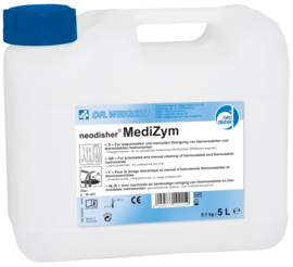 Neodisher Medizym à 5 Liter  Flydende rengøringsmiddel til specialvaskemaskiner, 5 L produktfoto
