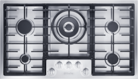 KM 2354 G Stainless Steel Gas Cooktop product photo