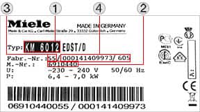 Kdn 7724 e active miele картинка. Фронтальная панель для посудомоечной машины 60 см. Пылесос miele серийный номер. Посудомоечная машина miele встраиваемая. Год выпуска miele.