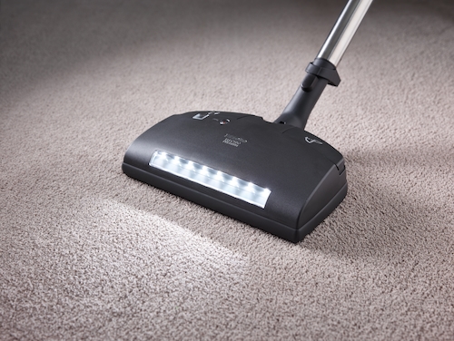 SEB 236-3 PowerPlus integrated PowerBrush floor head product photo Laydowns Detail View L