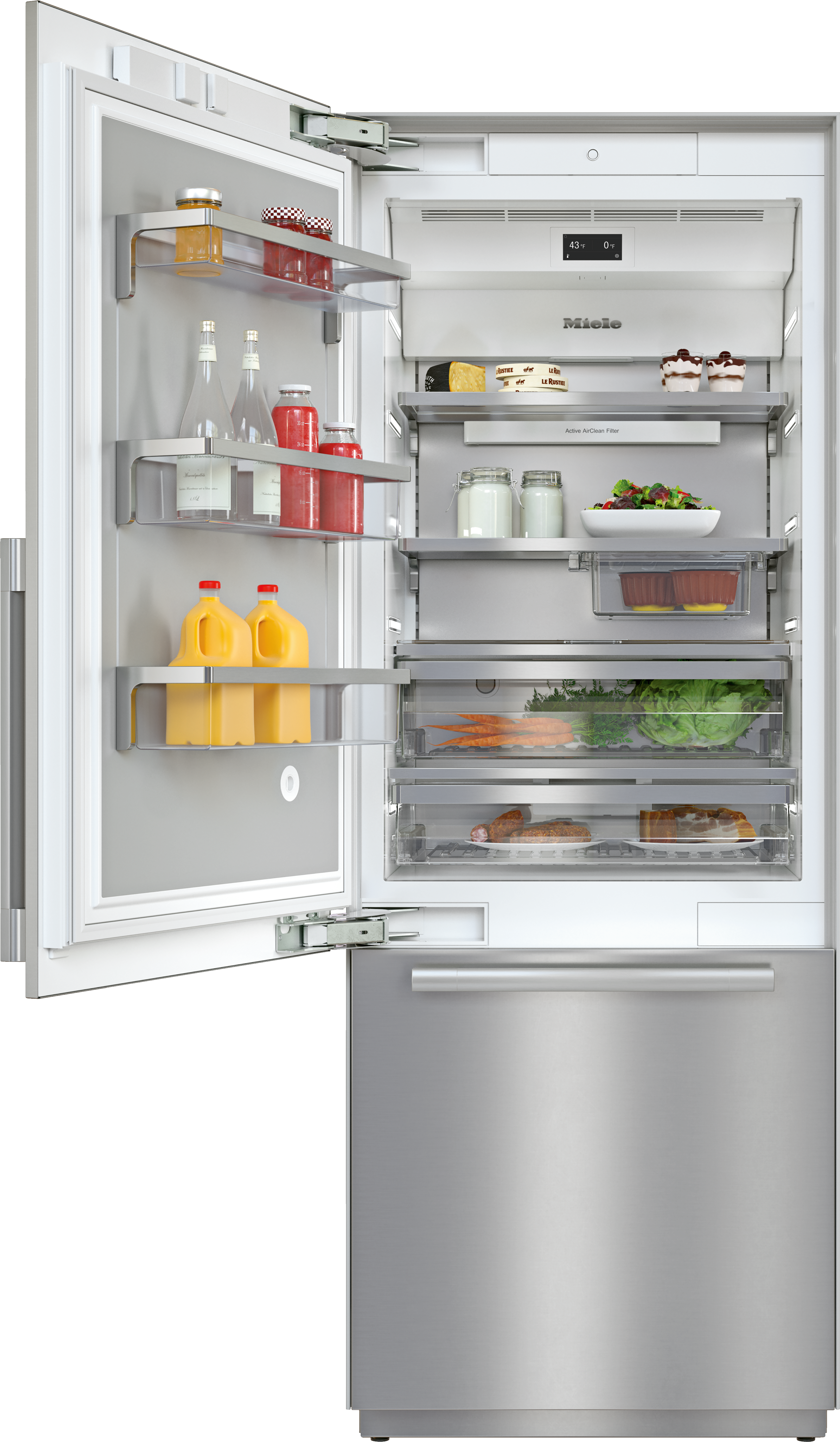 Refrigerators and freezers - Built-in Bottom Mounts - KF 2812 SF