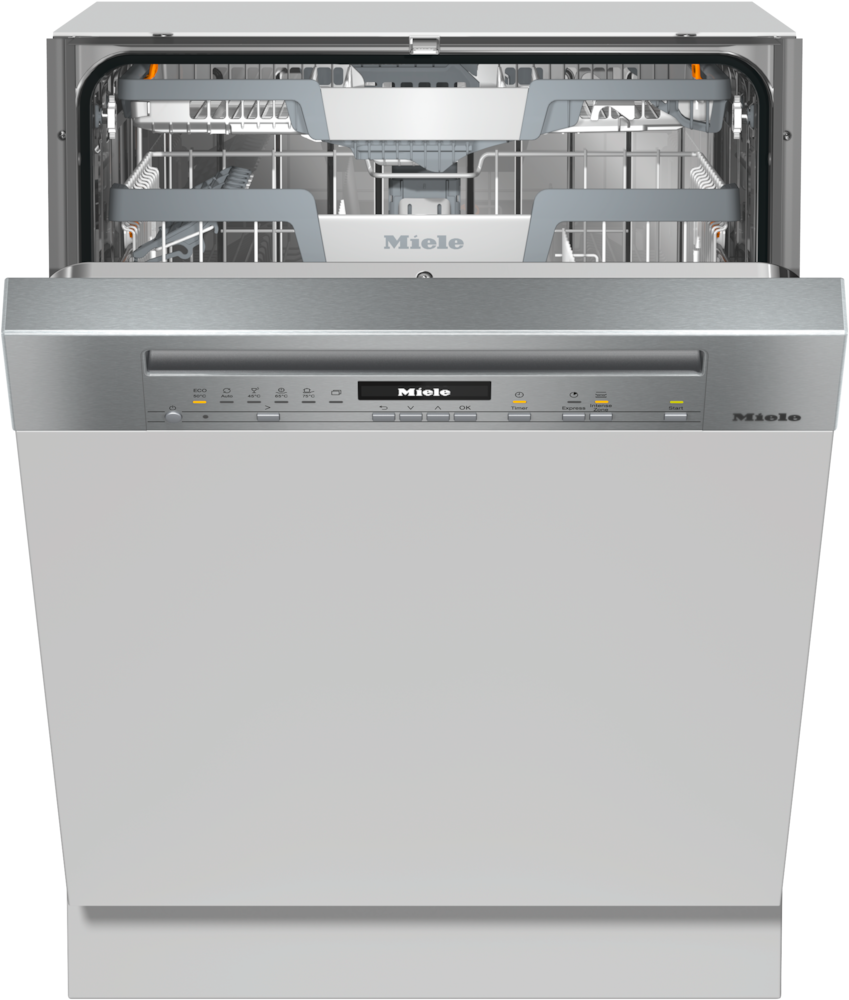 Miele - G 7100 SCi Oţel inoxidabil/CleanSteel – Mașini de spălat vase - 1