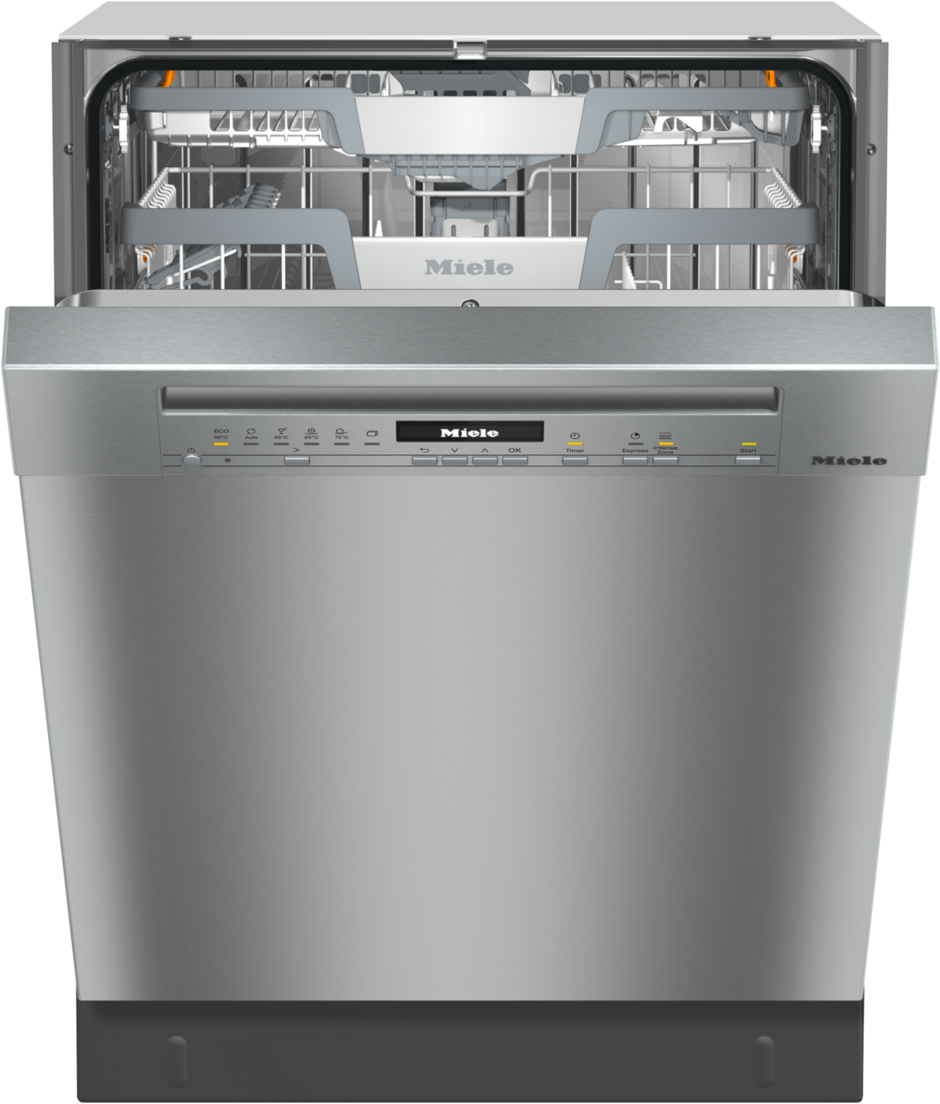 Miele - G 7200 SCU Edelstahl CleanSteel – Geschirrspüler