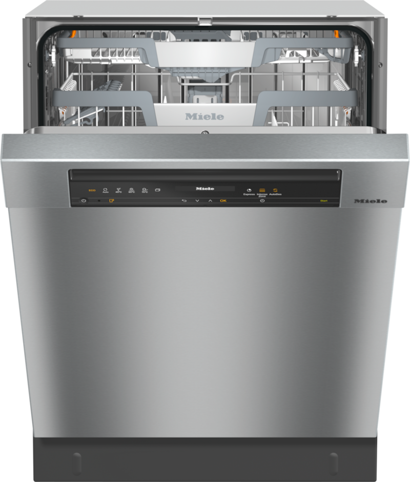 Lave-vaisselle - Lave-vaisselle encastrables sous plan - G 7410 SCU AutoDos - Inox CleanSteel