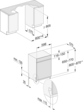60 cm AutoDos įmontuojama balta indaplovė su WiFi (G 7110 SCi) product photo View4 S