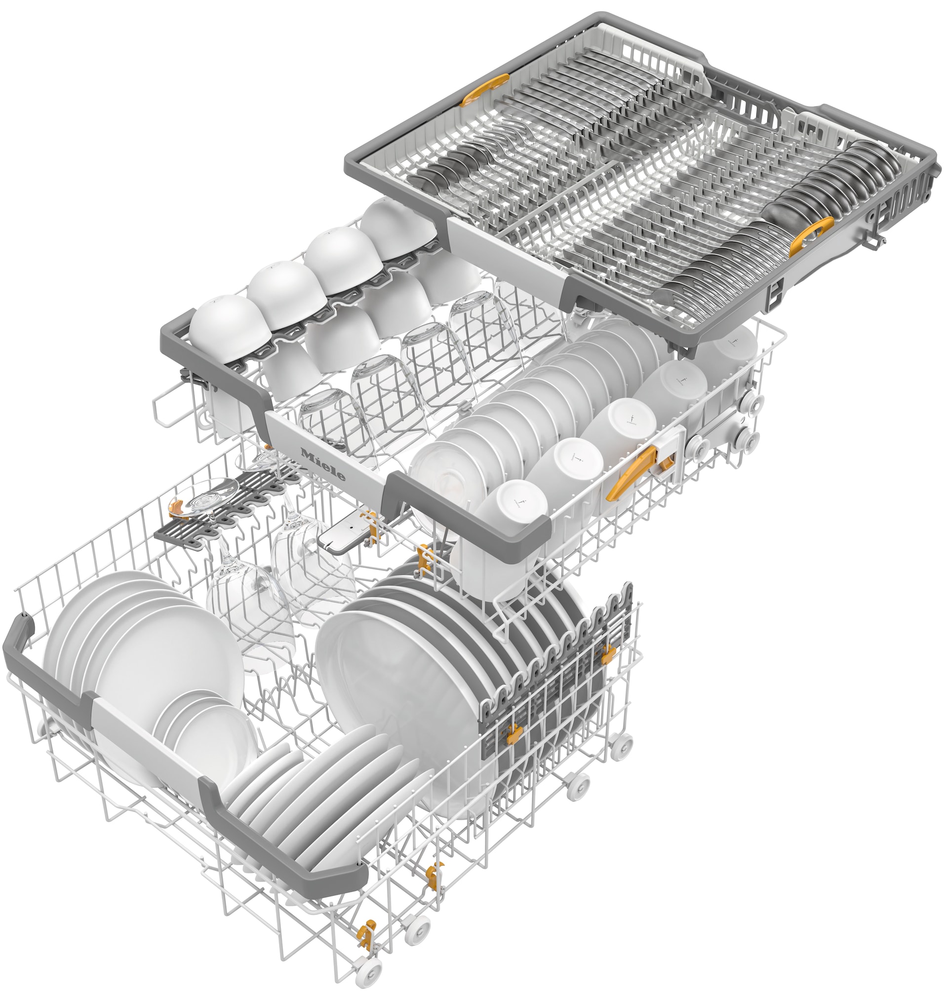 Mașini de spălat vase - G 7410 SCi AutoDos Oţel inoxidabil/CleanSteel - 4