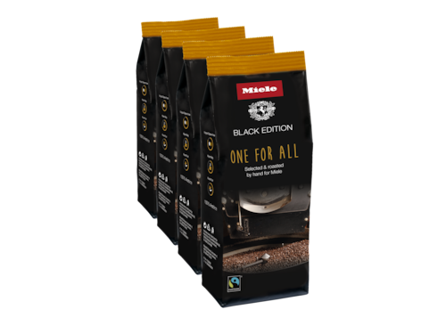 Káva Miele Black Edition ONE FOR ALL 4x250g Produktový obrázek