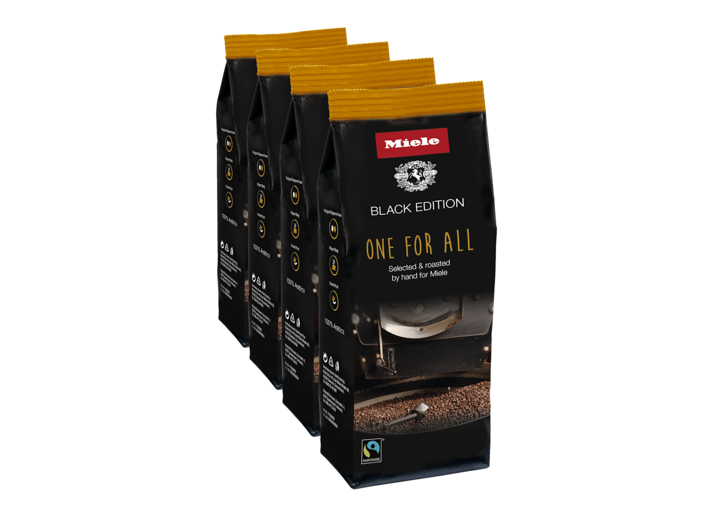 Miele Black Edition One for all Tökéletes espressohoz, café cremához és tejes kávéspecialitásokhoz.