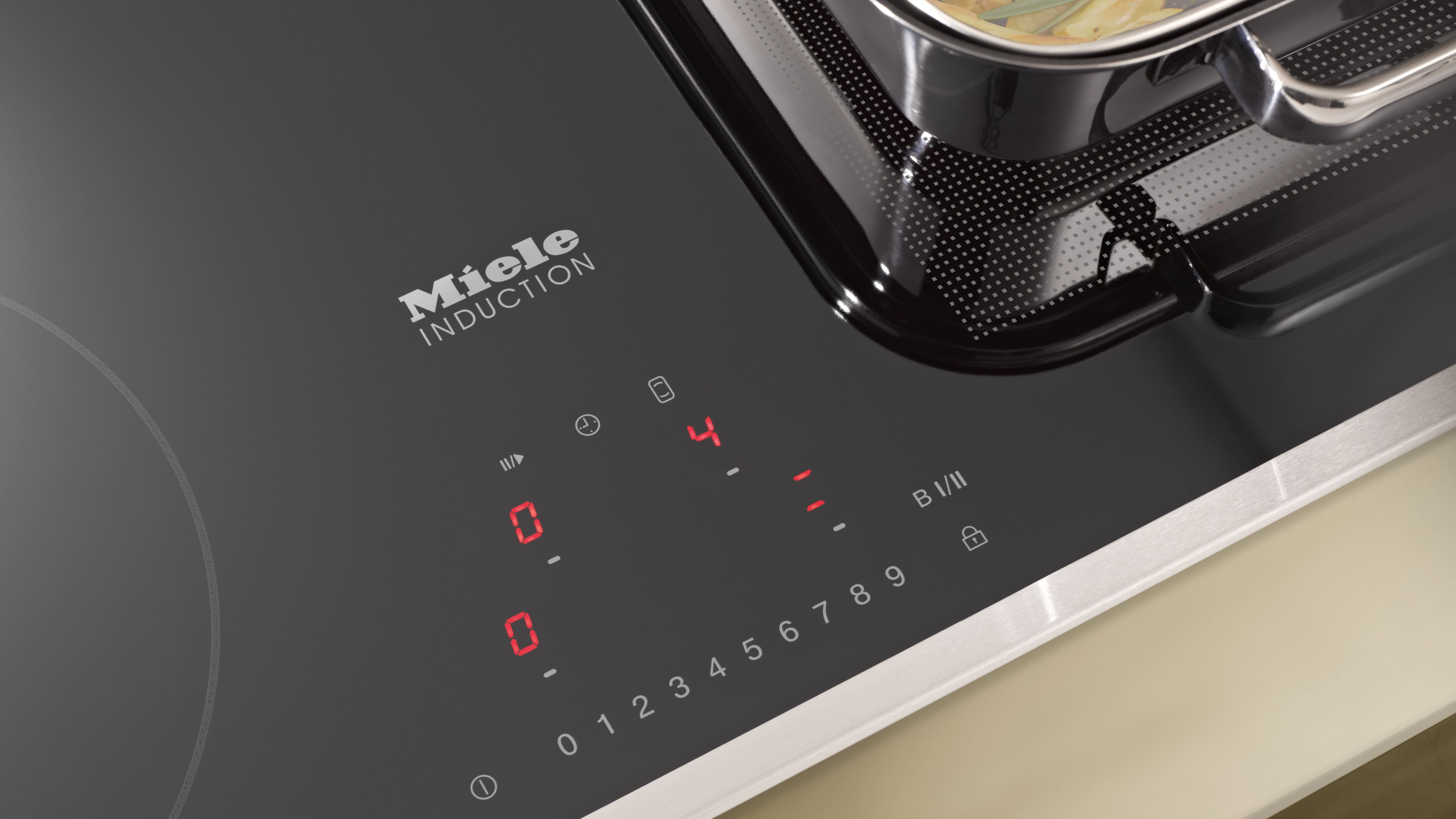 miele induction how to use