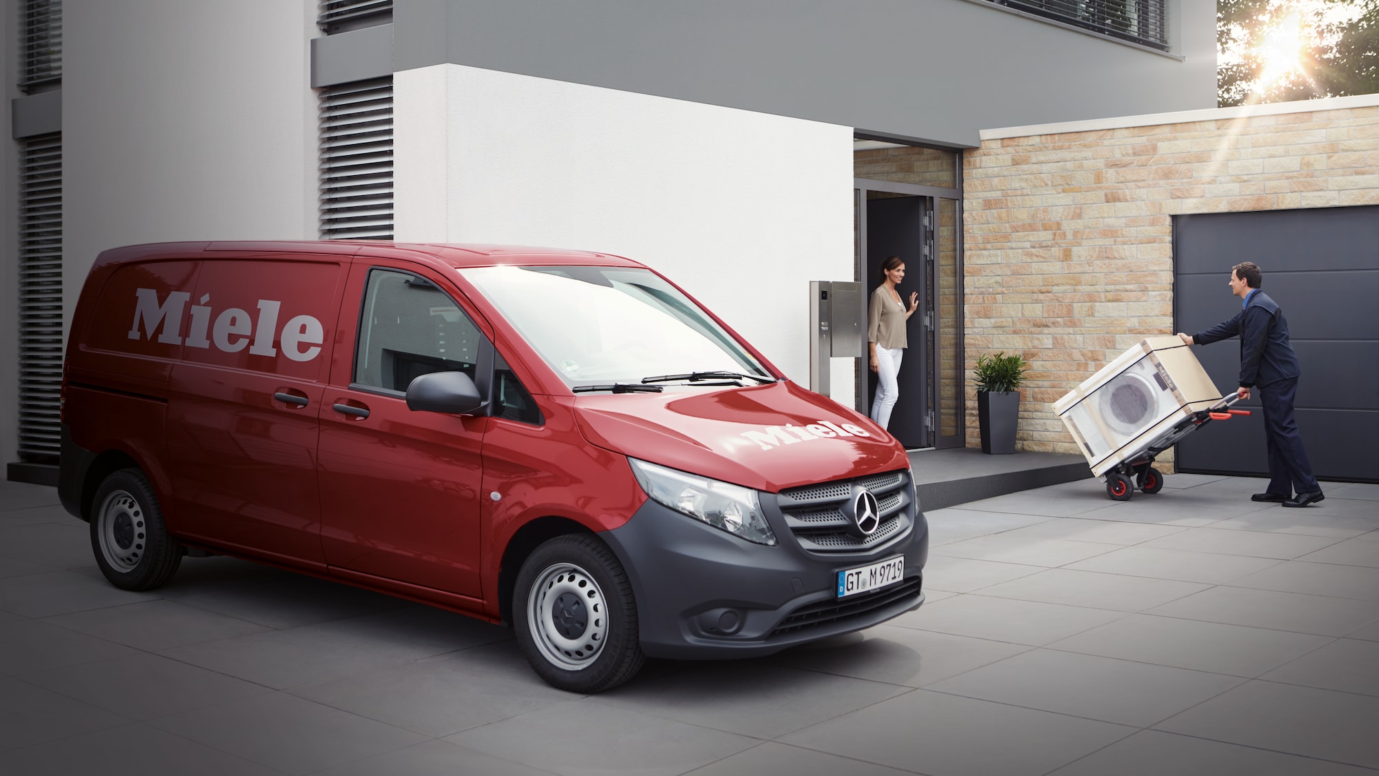 Miele leverer produkter hjem