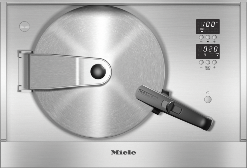 Miele - DGD 7035-55 Inox/CleanSteel - 1