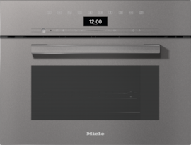 DGM 7440 VitroLine Graphite Grey Steam oven with microwave product photo