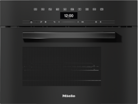 DGM 7440 VitroLine Obsidian Black Steam oven with microwave product photo