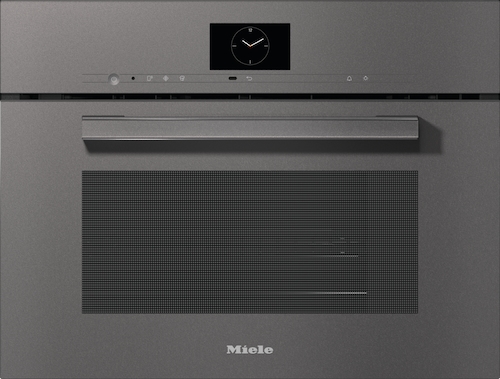 DGM 7640 VitroLine Graphite Grey Steam oven with microwave product photo