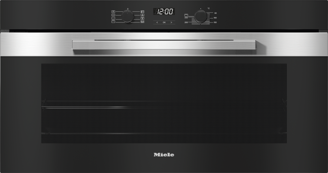 Miele H 2890 B Stainless steel/Clean Steel 90 cm wide oven