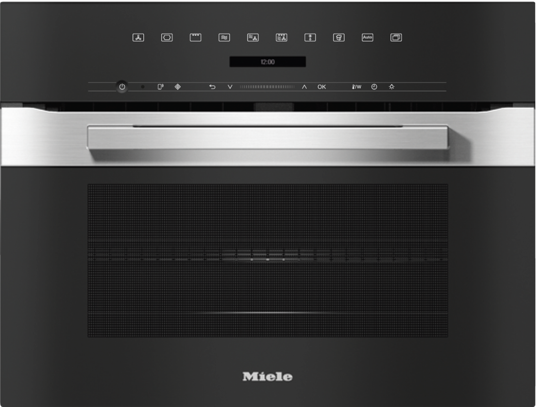 Miele H 7240 BM Stainless steel/Clean Steel