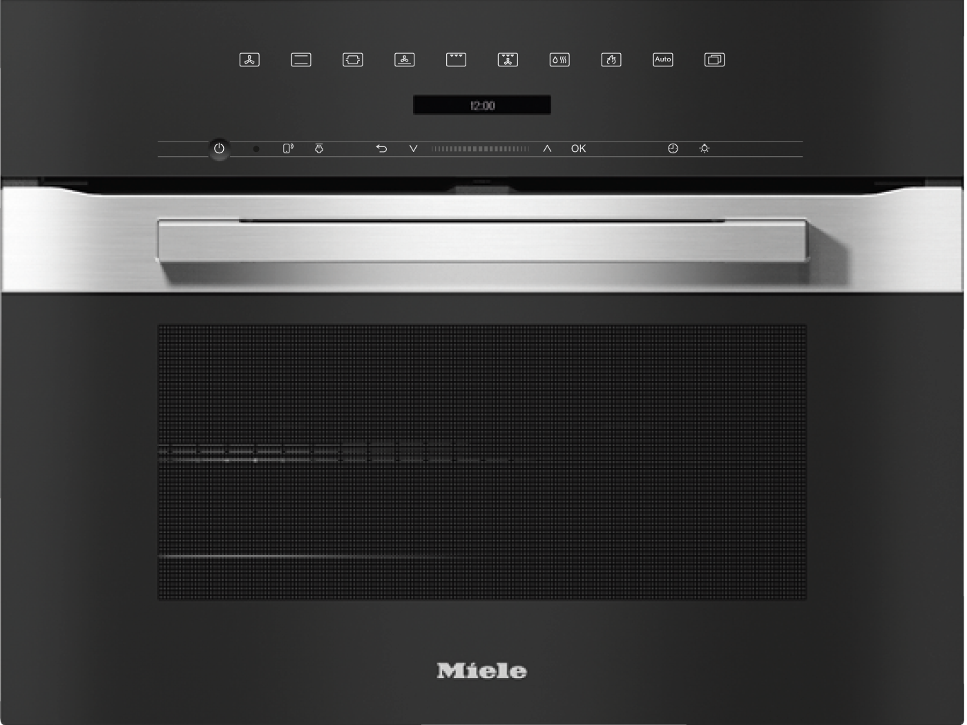 Fours/Pianos de cuisson - H 7244 BP Inox/CleanSteel - 1