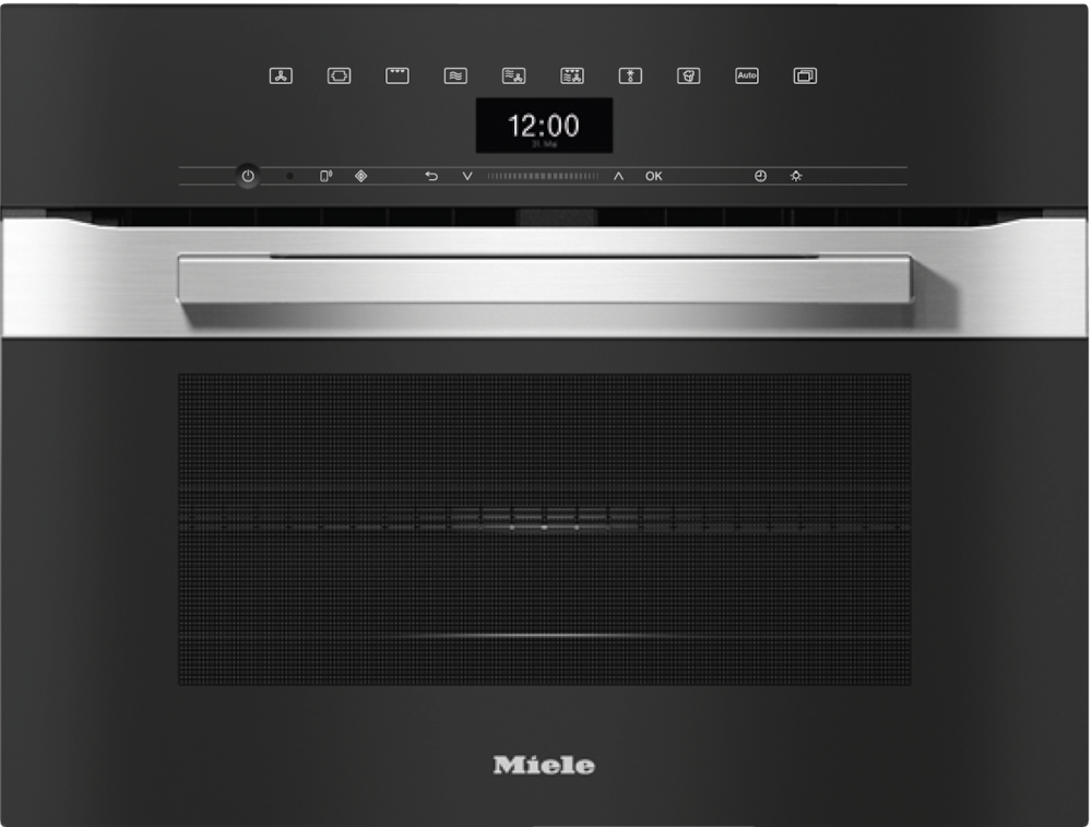 Sütők/dupla sütős tűzhelyek - H 7440 BM Cleansteel nemesacél - 1