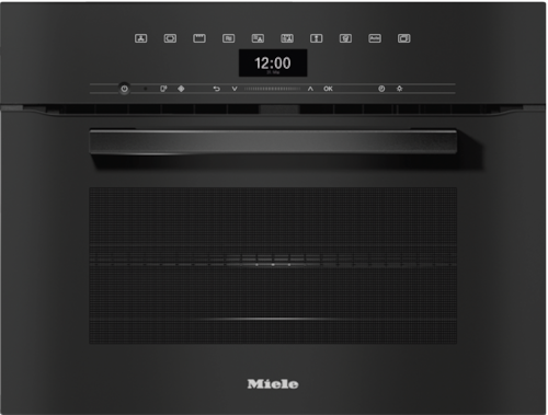 H 7440 BM Obsidian Black Microwave Combination Oven product photo