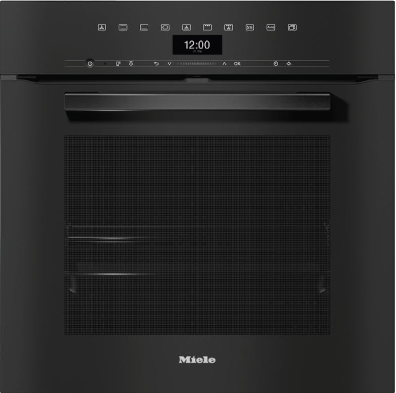 Ovens en ovens met microgolfoven - Ovens - H 7460 B - Obsidiaanzwart