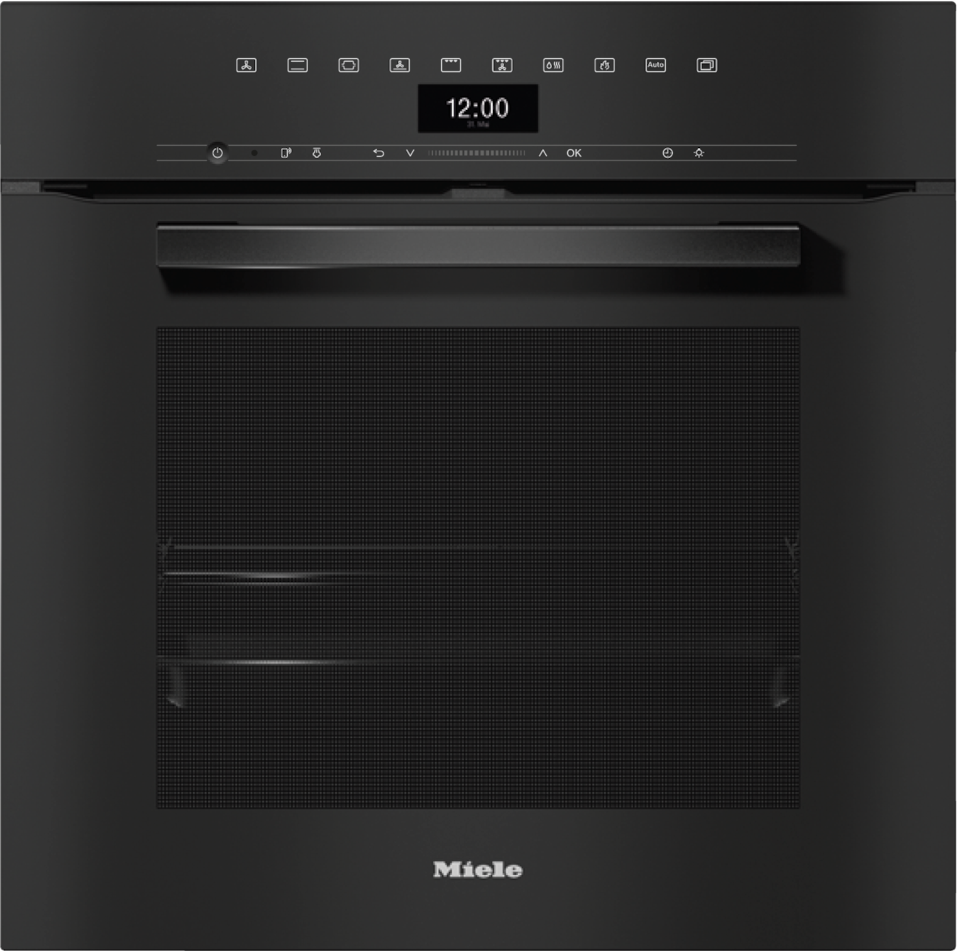 H 7464 BP Obsidian Black Oven product photo