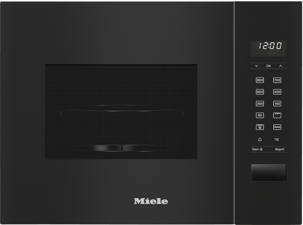 Microwave ovens - M 2224 SC Obsidian black - 1