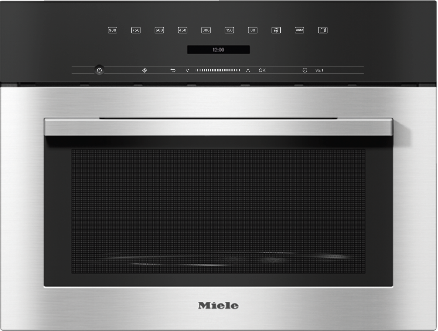 Fours micro-ondes - M 7140 TC Inox/CleanSteel - 1