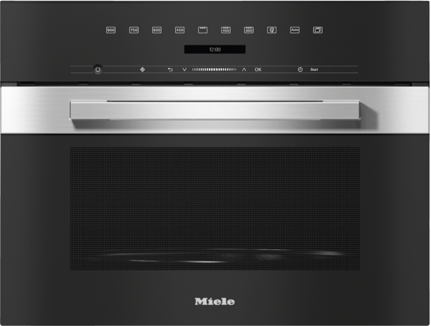 M 7244 TC PureLine CleanSteel Built-in Microwave oven product photo