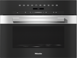 M 7244 TC Clean Steel Built-In Microwave Oven product photo