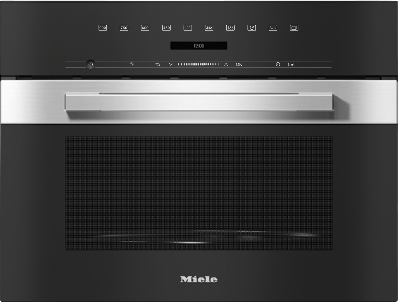 Fours micro-ondes - M 7244 TC Inox/CleanSteel - 1