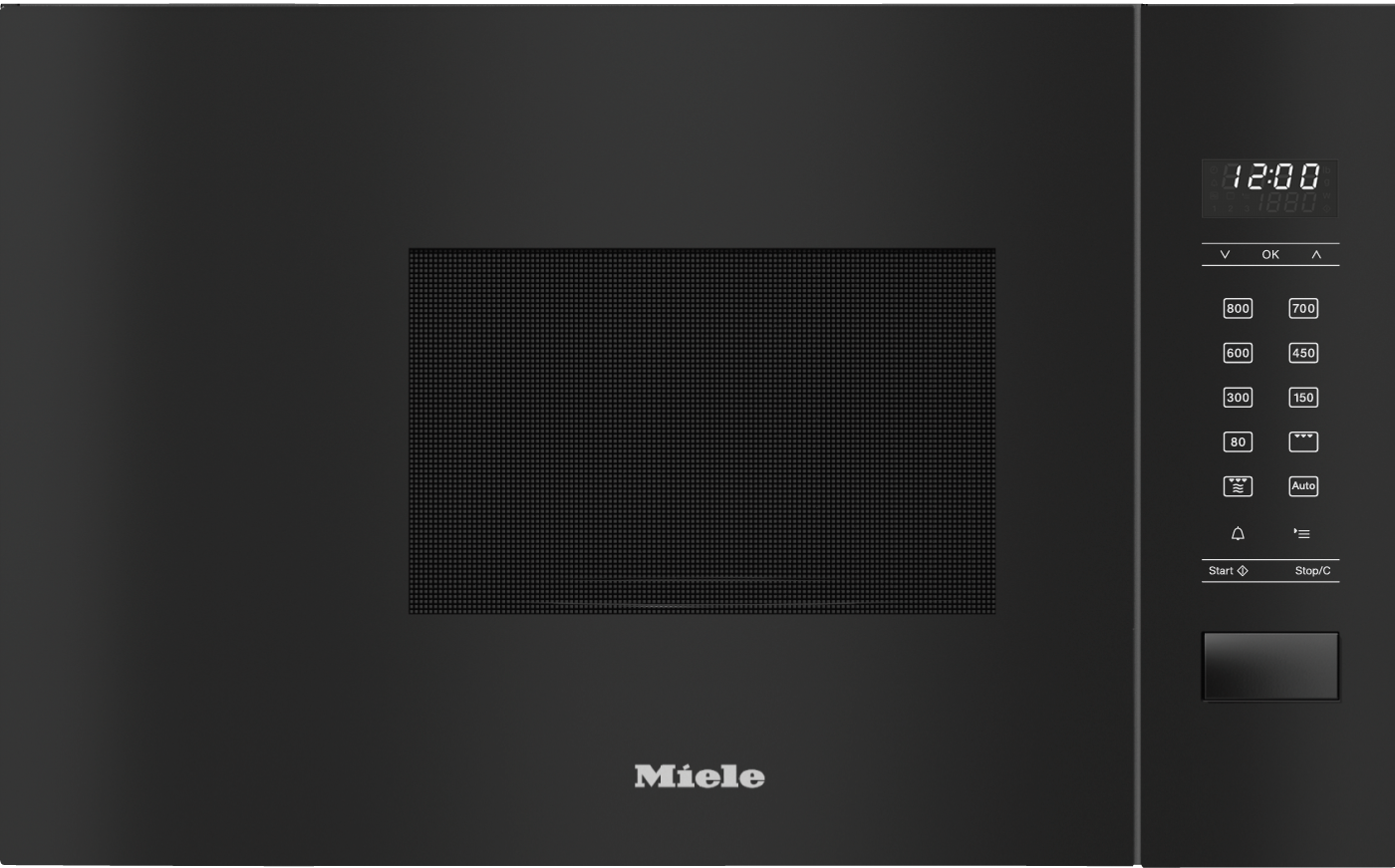 Microwave ovens - M 2234 SC Obsidian black - 1